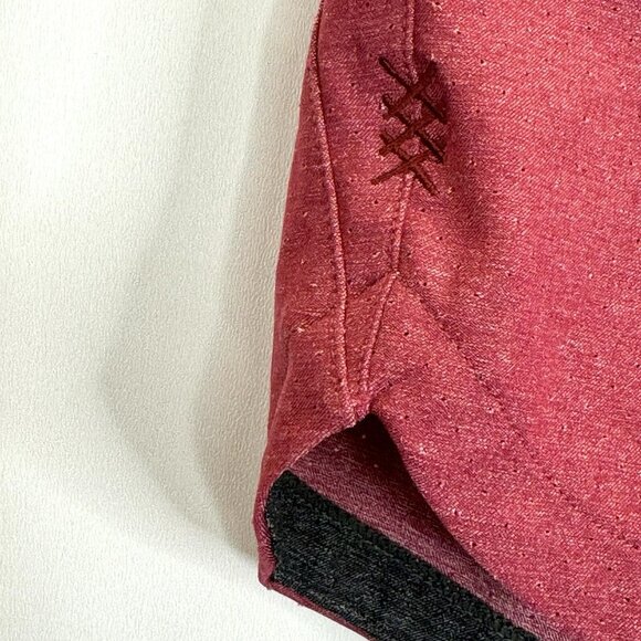 Rhone Training Shorts Mens Small Red Athletic Stretch CrossFit Running 7" Inseam - Picture 3 of 5